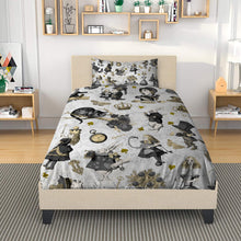 Cargar imagen en el visor de la galería, Curiouser Alice in Wonderland Duvet Bedding Set