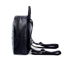 Load image into Gallery viewer, Vintage Classic Alice In Wonderland Blue Backpack