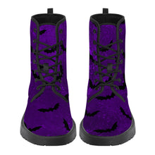 Cargar imagen en el visor de la galería, Dark Purple Bat Boots