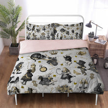 Cargar imagen en el visor de la galería, Curiouser Alice in Wonderland Duvet Bedding Set