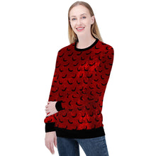 Cargar imagen en el visor de la galería, Blood Red Bat Sweater