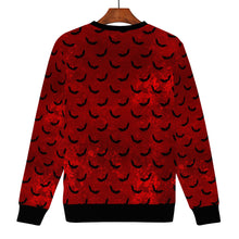 Cargar imagen en el visor de la galería, Blood Red Bat Sweater