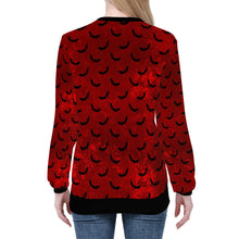 Cargar imagen en el visor de la galería, Blood Red Bat Sweater
