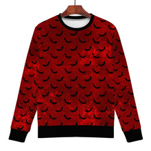 Cargar imagen en el visor de la galería, Blood Red Bat Sweater