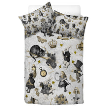 Cargar imagen en el visor de la galería, Curiouser Alice in Wonderland Duvet Bedding Set