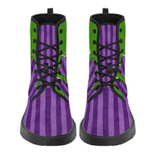 Charger l'image dans la galerie, Green Drip Purple Stripe Boots