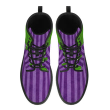 Charger l'image dans la galerie, Green Drip Purple Stripe Boots