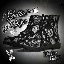 Cargar imagen en el visor de la galería, Gothic Mad Black & White Alice