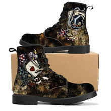 Load image into Gallery viewer, Steampunk Poker Casino Themed Boots