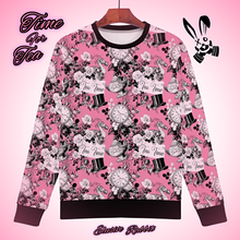 Cargar imagen en el visor de la galería, Time For Tea Alice In Wonderland Jumper