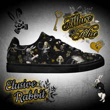 Load image into Gallery viewer, Allure Alice in Wonderland Trainers Full Black