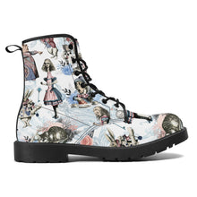 Load image into Gallery viewer, White Dusky Blue Pink Alice in Wonderland