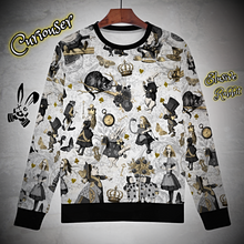 Cargar imagen en el visor de la galería, Curiouser Alice in Wonderland Jumper