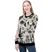 Cargar imagen en el visor de la galería, Curiouser Alice in Wonderland Jumper