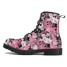 Load image into Gallery viewer, Time For Tea Pink Boots