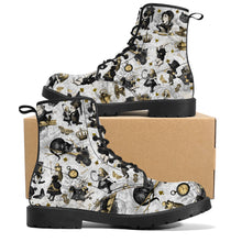 Load image into Gallery viewer, Curiouser Alice in Wonderland Boots