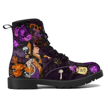 Lade das Bild in den Galerie-Viewer, Spooky Alice Purple Halloween Boots
