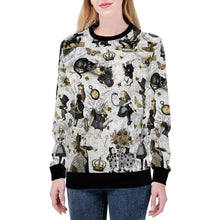 Cargar imagen en el visor de la galería, Curiouser Alice in Wonderland Jumper
