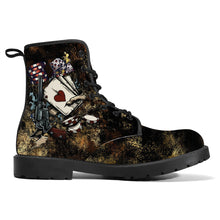Load image into Gallery viewer, Steampunk Poker Casino Themed Boots