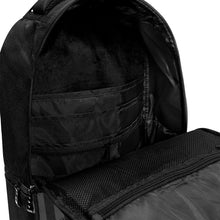 Lade das Bild in den Galerie-Viewer, Nevermore Black Grey Edgar Allan Poe Raven Laptop Backpack Wednesday Addams