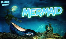 Load image into Gallery viewer, Siren Scales Mermaid Reversible Sequin Fabric Heels Custom Personalized Womens Shoe High Stiletto Size 3 4 5 6 7 8 Platform Party Christmas