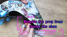 Cargar imagen en el visor de la galería, DIY Bride Alice in Wonderland Starter Kit Decoupage Heels Wedding Shoes Custom Gift Set Box Keepsake Favour Bridesmaid Make your own Budget