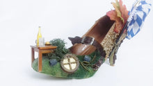 Load image into Gallery viewer, Oktoberfest Heels German Flag Bavarian Barmaid Personalized Muses Beer festival Miniature Custom Green Shoe High Size 3 4 5 6 7 8 Platform