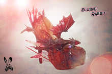 Carica l'immagine nel visualizzatore di Gallery, Ice Vs Fire Dragon Heels Custom Black Red Spiked Prism Icicle Dead Sword Scales Glitter Blue Shoe Size 3 4 5 6 7 8 High Wedge Game