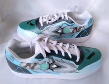 Załaduj obraz do przeglądarki galerii, Nike Trainers Air Force 1 Jordans Mens Womens White Silver Any Colour Size Sneakers Shoes Flats Sports Custom Paint Design