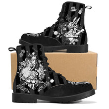 Charger l'image dans la galerie, Gothic Alice Black & White Boots