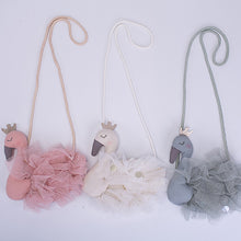 Charger l'image dans la galerie, Flamingo Sweet Cute Small Swan Gauze Wing Mini Bag