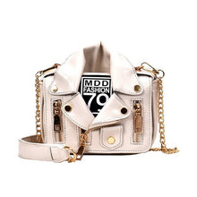Load image into Gallery viewer, DIHOPE Famous Brand Designer Handbag European Style Motorcycle Bags Luxury Jacket Shape Shoulder Messenger Bags PU Leather