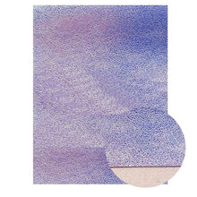 Cargar imagen en el visor de la galería, 22*30cm Purple Faux Leather Fabric Chunky Glitter Soft Cotton Smooth PU Leather A4 size DIY Bow Bags Material Vinyl Fabric