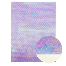 Cargar imagen en el visor de la galería, 22*30cm Purple Faux Leather Fabric Chunky Glitter Soft Cotton Smooth PU Leather A4 size DIY Bow Bags Material Vinyl Fabric