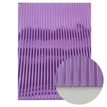 Cargar imagen en el visor de la galería, 22*30cm Purple Faux Leather Fabric Chunky Glitter Soft Cotton Smooth PU Leather A4 size DIY Bow Bags Material Vinyl Fabric