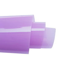 Cargar imagen en el visor de la galería, 22*30cm Purple Faux Leather Fabric Chunky Glitter Soft Cotton Smooth PU Leather A4 size DIY Bow Bags Material Vinyl Fabric