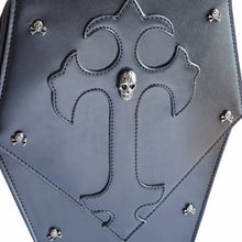 Załaduj obraz do przeglądarki galerii, Women Gothic Handbags Victorian Style Shoulder Messenger Bag Female Skull Rivet Bags Ladies Steampunk Bagpack Bolsos Mochilas