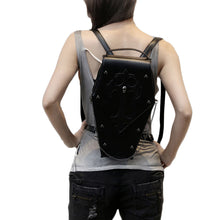 Załaduj obraz do przeglądarki galerii, Women Gothic Handbags Victorian Style Shoulder Messenger Bag Female Skull Rivet Bags Ladies Steampunk Bagpack Bolsos Mochilas