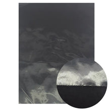 Charger l'image dans la galerie, 22*30cm Black Chunky Glitter Fabric Textured Faux Leather Sheets A4 size DIY Earring Hair Bow Accessories Handbag Materials