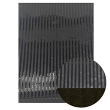 Charger l'image dans la galerie, 22*30cm Black Chunky Glitter Fabric Textured Faux Leather Sheets A4 size DIY Earring Hair Bow Accessories Handbag Materials