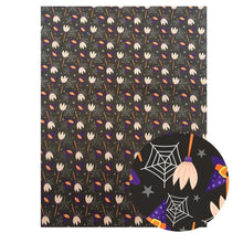 Charger l'image dans la galerie, 22*30cm Black Chunky Glitter Fabric Textured Faux Leather Sheets A4 size DIY Earring Hair Bow Accessories Handbag Materials