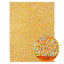 Charger l'image dans la galerie, 22*30cm Chunky Glitter Fabric Soft Synthetic Leather Shiny Bow Materials DIY Earring Bags Accessories A4 Hairbow Decoration