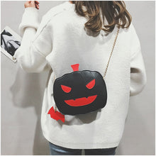Carica l'immagine nel visualizzatore di Gallery, Women Shoulder Bag Halloween Pumpkin Leather Fashion Creativity Easter Pumpkin Lamp Handbags Women Easter Gift Bags
