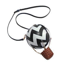 Załaduj obraz do przeglądarki galerii, Creative Novelty New Design Women Girl Cute Hot Air Balloon Shape PU Handbag Shoulder Messenger Crossbody Bag Satchel Tote Purse