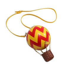 Załaduj obraz do przeglądarki galerii, Creative Novelty New Design Women Girl Cute Hot Air Balloon Shape PU Handbag Shoulder Messenger Crossbody Bag Satchel Tote Purse