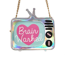 Załaduj obraz do przeglądarki galerii, Cute Fashion Laser Cartoon TV Shape Letters Girl's Mini Shoulder Bag Ladies Crossbody Messenger Purse Women's Handbag