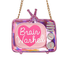 Załaduj obraz do przeglądarki galerii, Cute Fashion Laser Cartoon TV Shape Letters Girl's Mini Shoulder Bag Ladies Crossbody Messenger Purse Women's Handbag