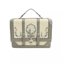 Load image into Gallery viewer, Alice Lolita Leather Creative Fashion Anime Printed Lady Girls Cartoon Embroidered Bow Shoulder Crossbody Messenger Bag Handbag