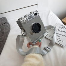 Załaduj obraz do przeglądarki galerii, Women Flaps Camera Box Bag Personality Wild Shoulder Popular Crossbody