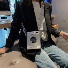 Załaduj obraz do przeglądarki galerii, Women Flaps Camera Box Bag Personality Wild Shoulder Popular Crossbody